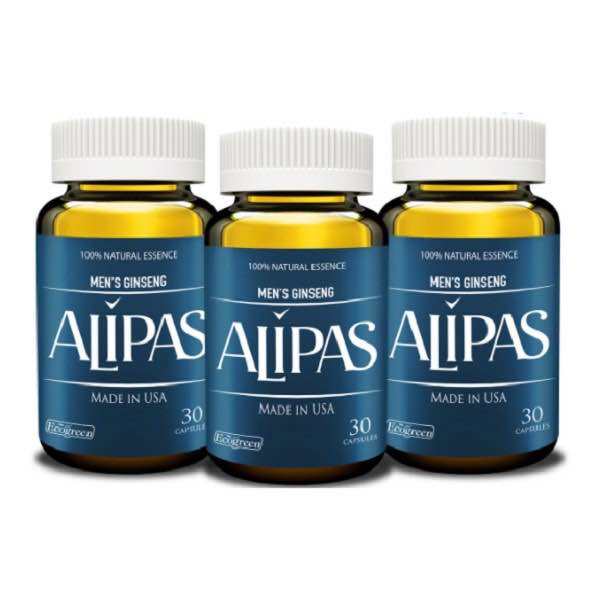 Viên uống sâm Alipas new tăng cường sinh lực phái mạnh lọ 30 viên