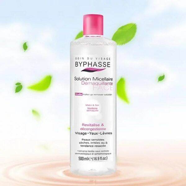 Nước tẩy trang Byphasse solution micellaire 500ml dành cho mọi loại da