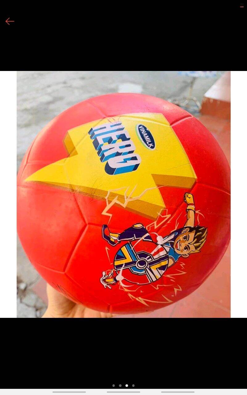 balo dạ quang Hero / bóng da Hero ( quà khuyến mại sữa Vinamilk)
