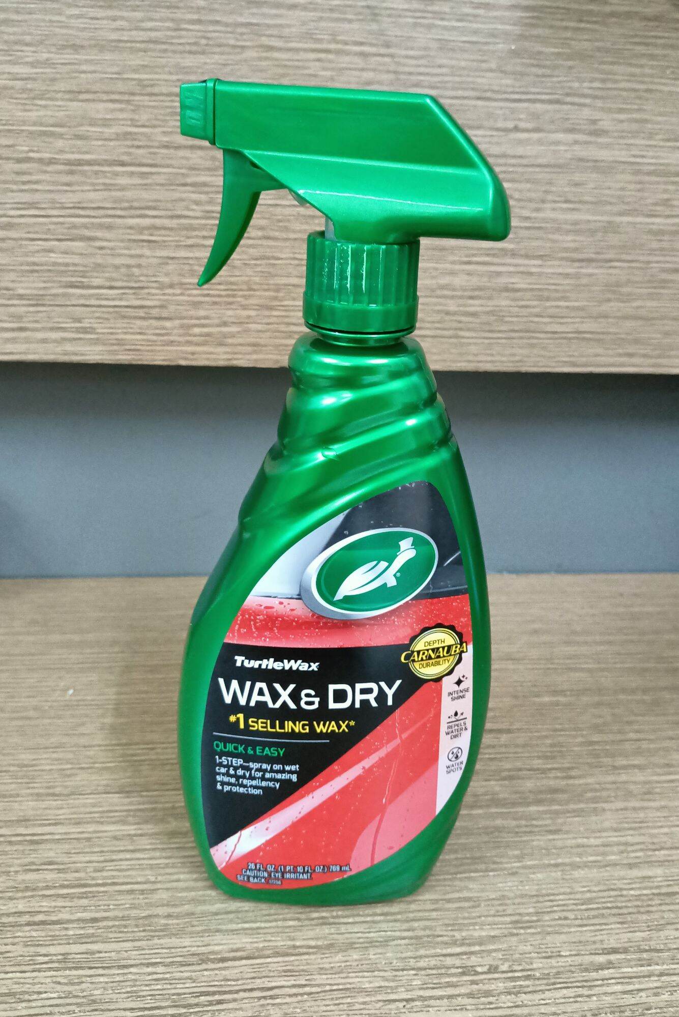 Chai xịt bóng sơn nhanh con rùa Turtle Wax -Wax Dry