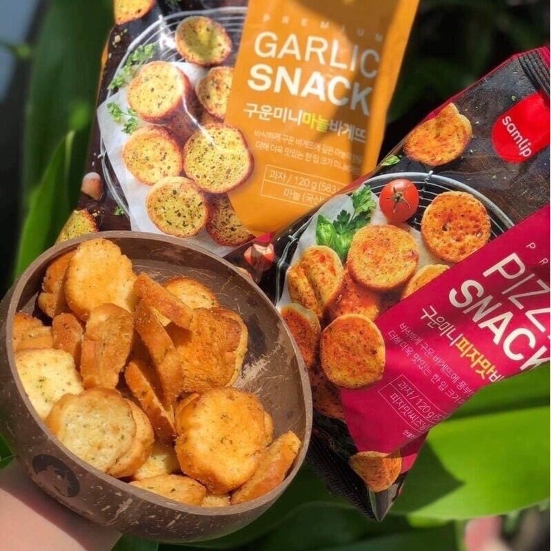 BÁNH SNACK PIZZA SAMLIP HÀN QUỐC - GÓI 120GR