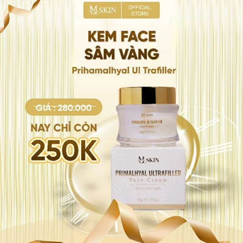 Combo Kem Cốt Nám Sâm Vàng MQ SKIN (4 món)