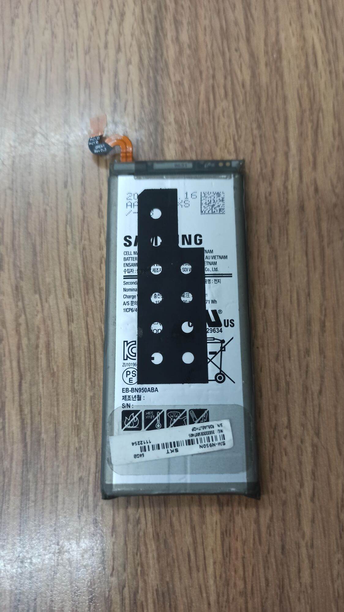 Pin samsung note 8 / n950 / n950f / eb-bn950aba