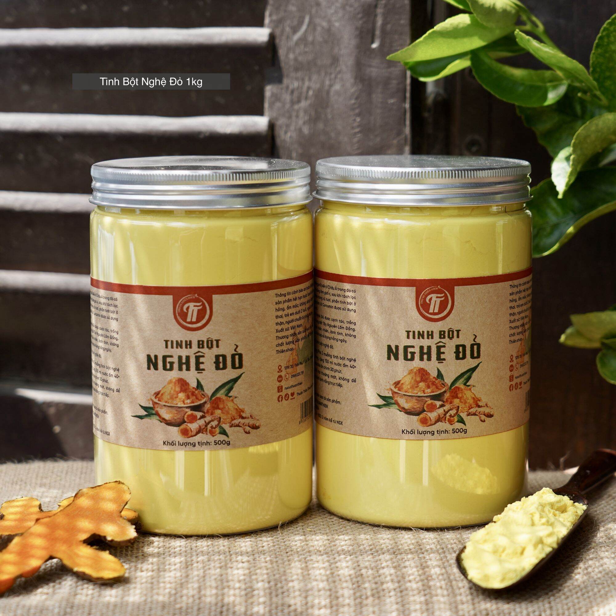 Tinh bột nghệ đỏ 1kg
