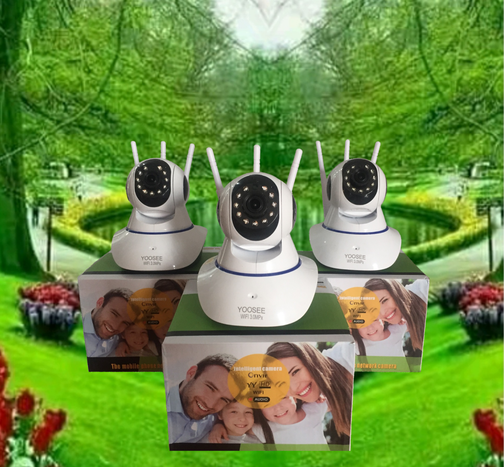 Camera YooSee 3 Râu  3Mpx 2K Utra HD