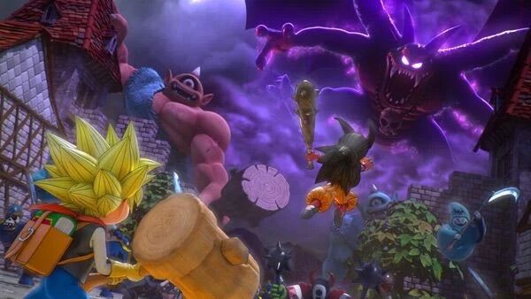 Đĩa game nintendo switch: DRAGON QUEST BUILDERS 2 - like new