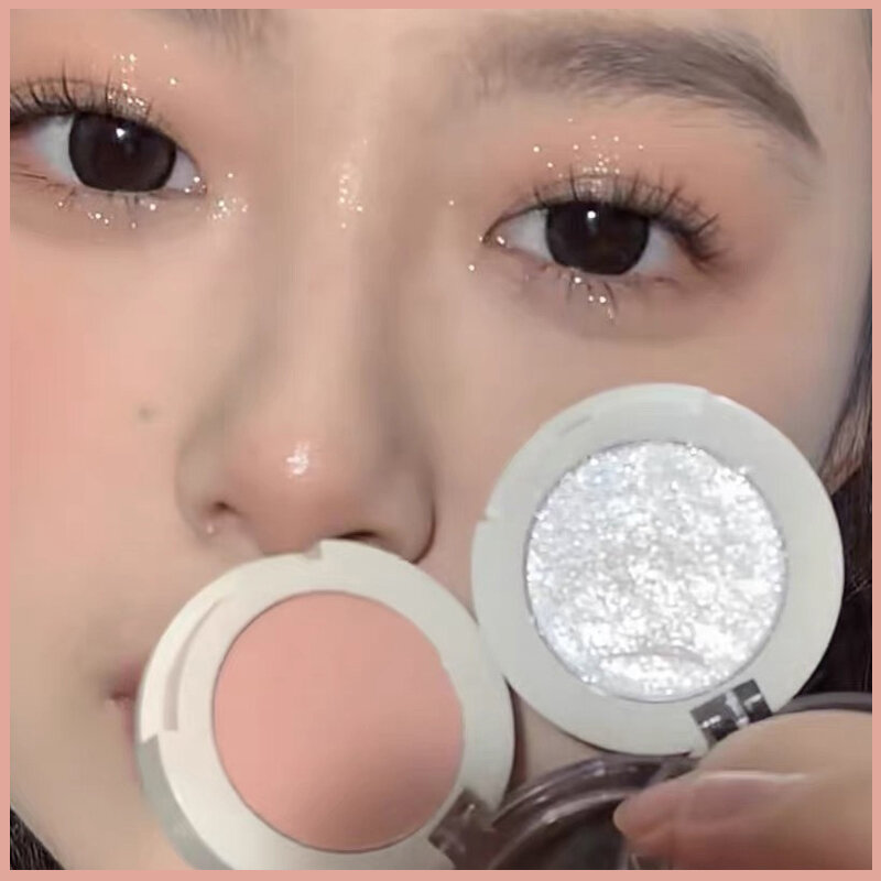 Hồng phấn nếp mềm mật đào! phấn mắt một màu unny unny m119 nhũ mắt ngủ giá cả phải chăng s109