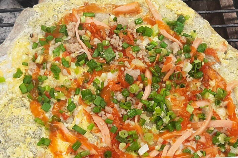Bánh tráng nướng hành đà lạt ( 1 kg khoảng 28 bánh)