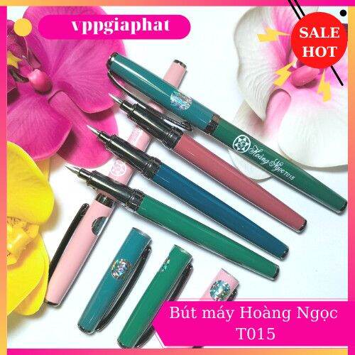 Bút máy Hoàng Ngọc 015 bút máy ngòi maru KHÔNG RỈ gai nhẹ bút luyện chữ đẹp bút nét thanh nét đậm bút luyện calligraphy