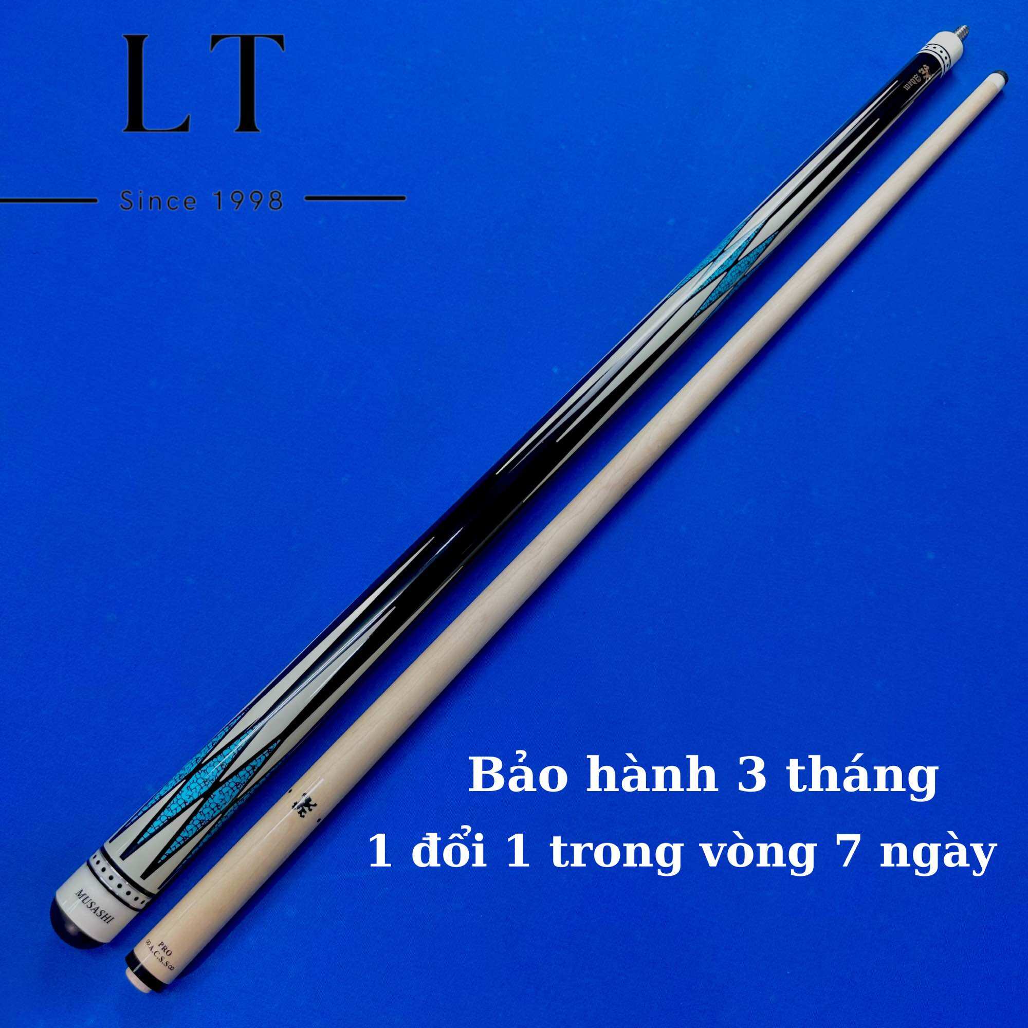 Cơ bida ba băng adam musashi DS - LTCUE