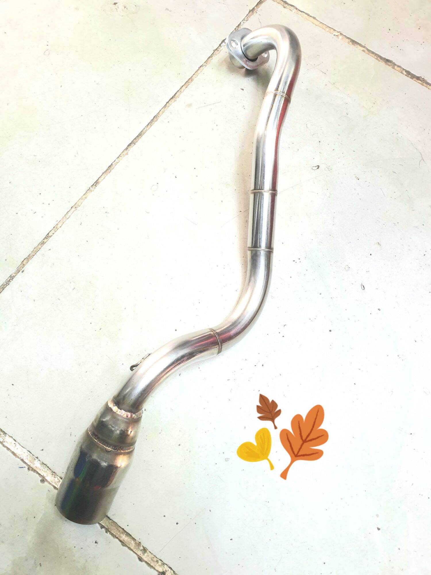 Cổ pô MSX125 gắn pô độ