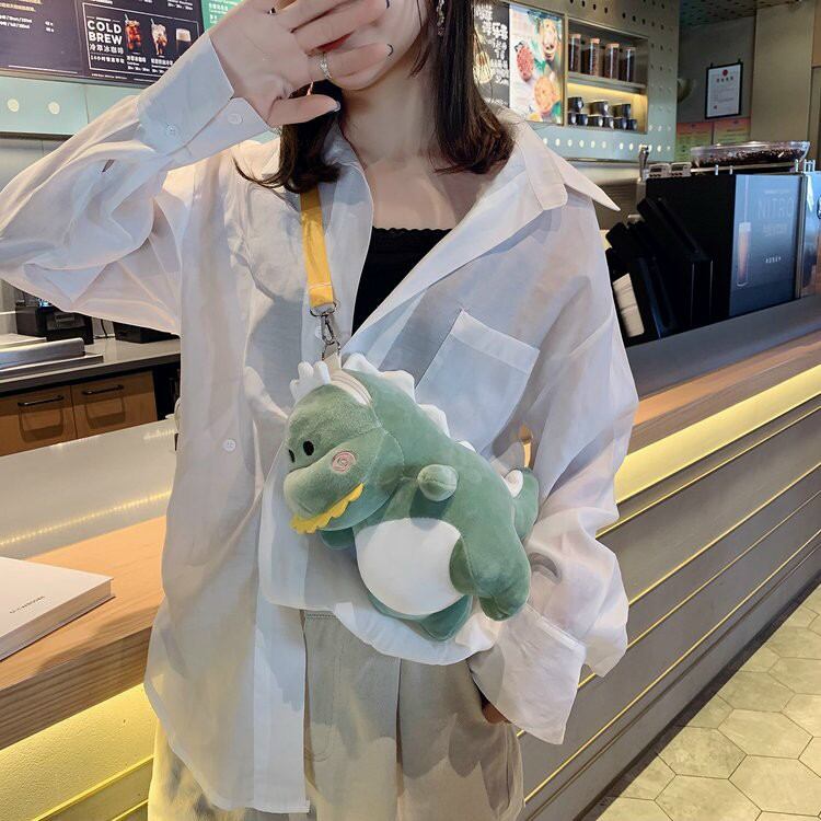 túi đeo chéo hình khủng long cute