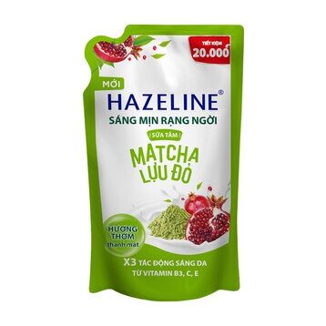 Sữa tắm hazeline túi 900g