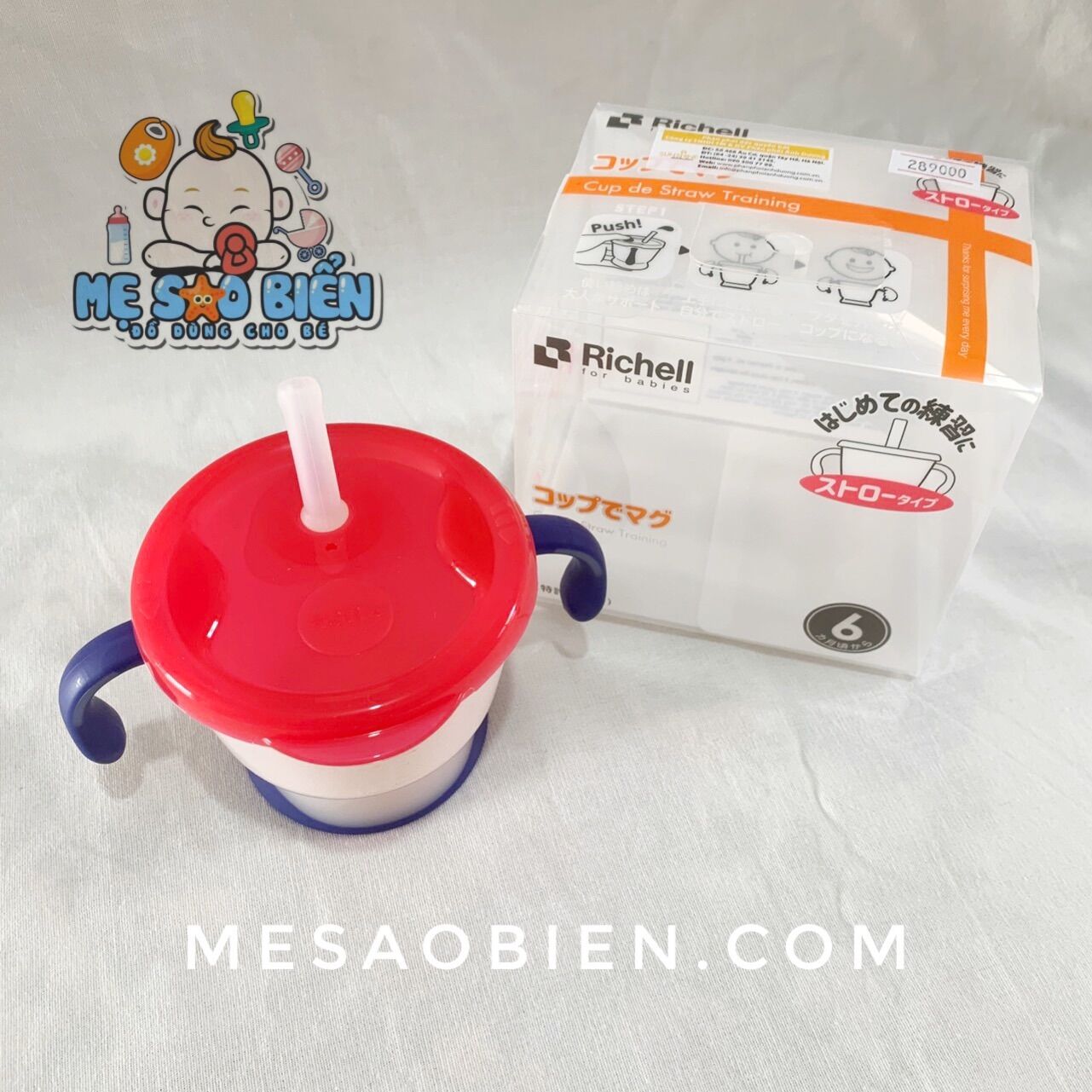 Cốc tập uống 3 giai đoạn cho bé Richell
