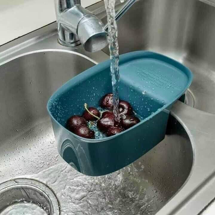 Khay lọc rác 2 ngăn tiện ích