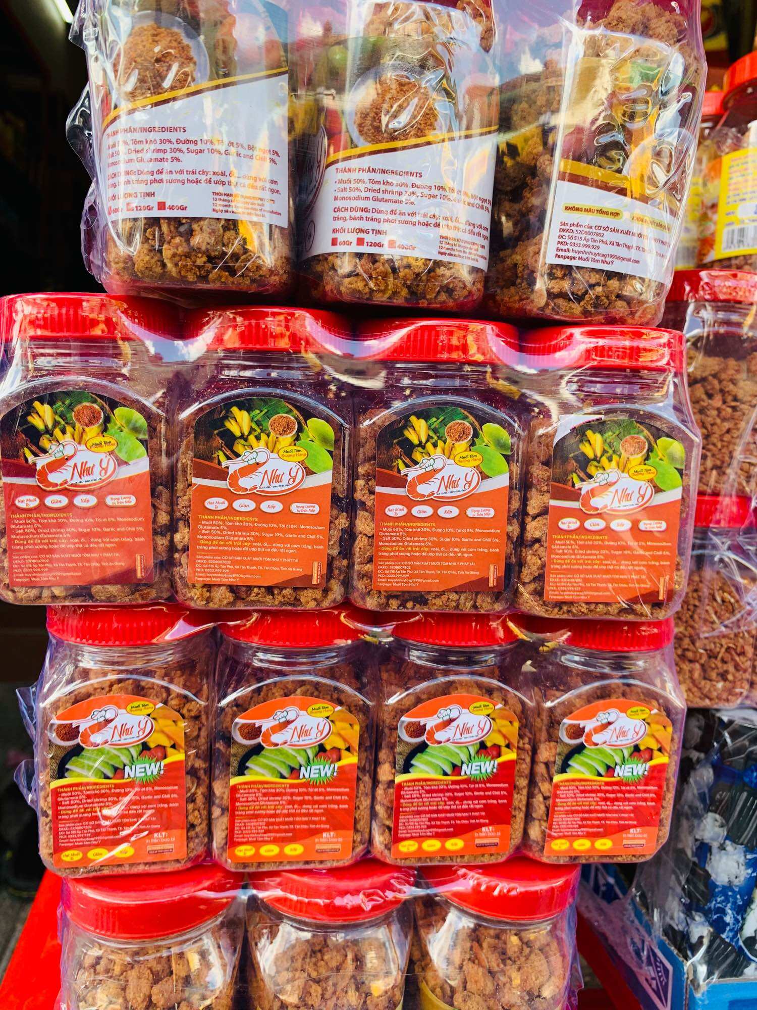 Muối tôm Như Ý hủ nhỏ 60gr