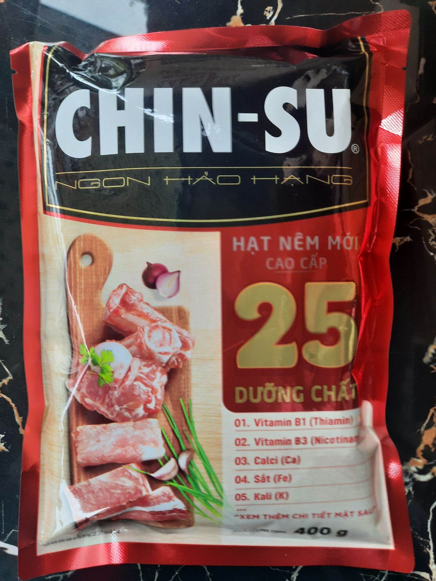 Hạt nên chinsu 25 dưỡng chất mới bịch 400g