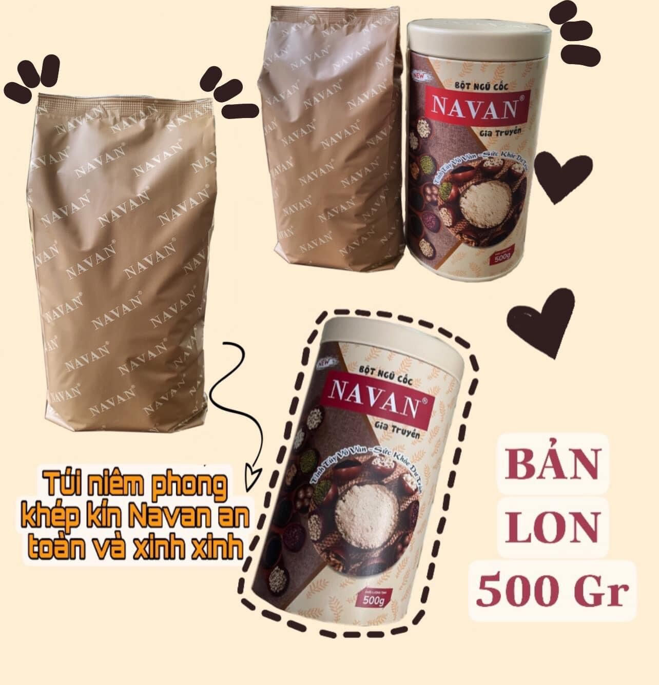 Ngũ Cốc Navan lon 500g