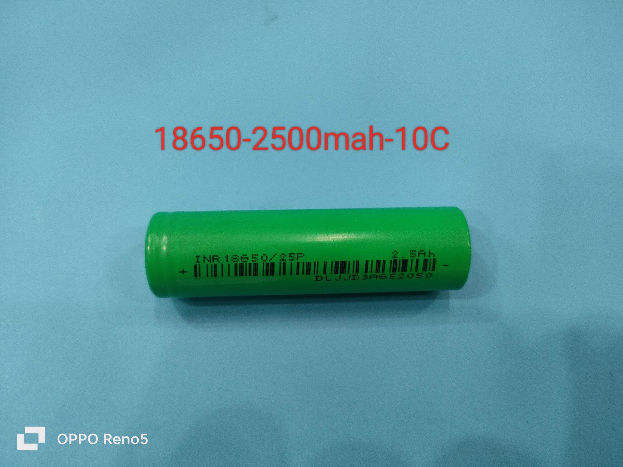 Pin cell 18650-3.7V, 2500mah-10C.2600mah-5C