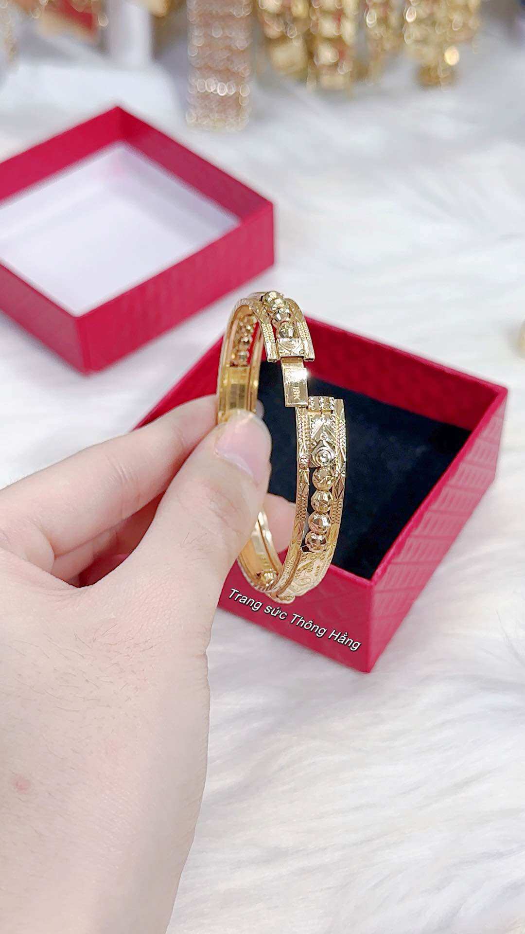 Vòng bi đồng đỏ loại bảng cao cấp màu miền tây