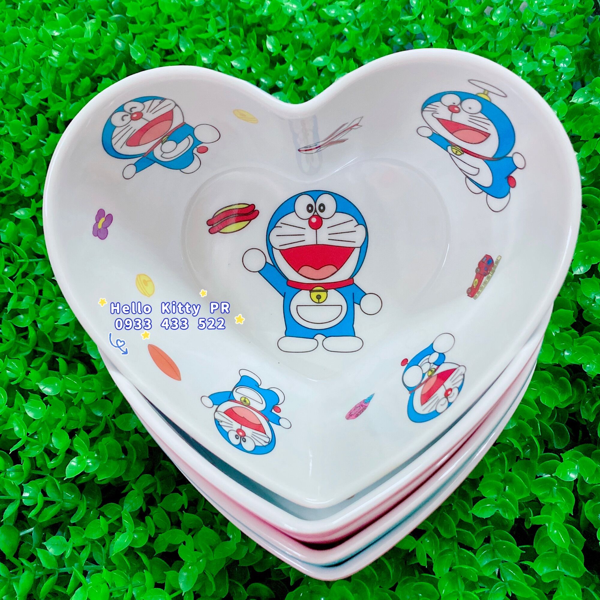 Chén tô ly muỗng Hello Kitty - Doremon Doraemon
