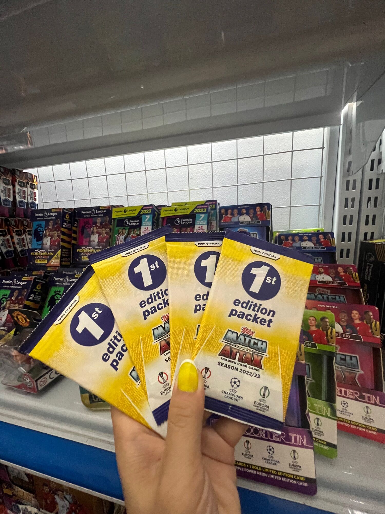 Pack Lẻ ]Match Attax Limited Champions league 22/23