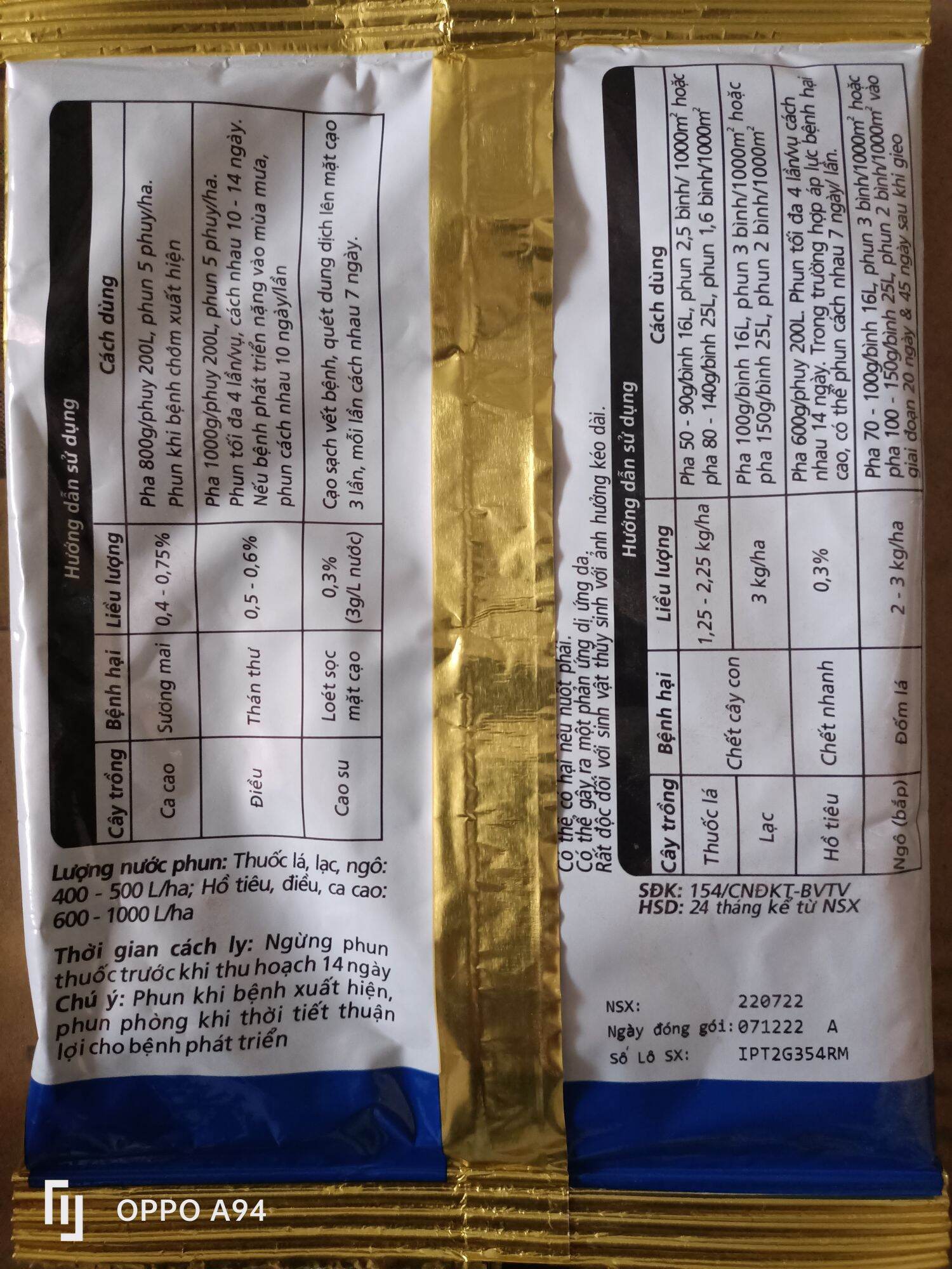 Ridomil Gold 68WG