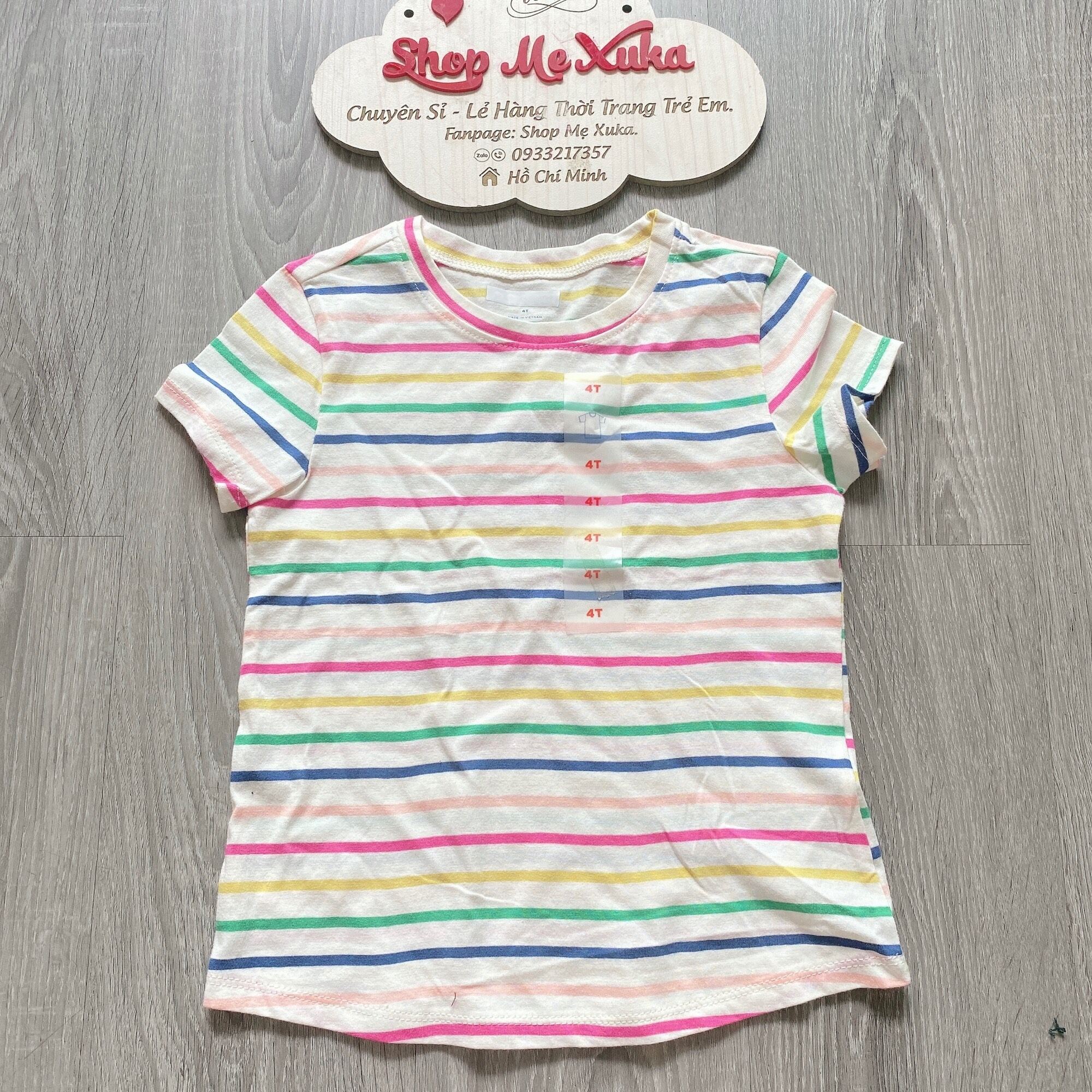 Áo thun xuất khẩu Old Navy bé gái
