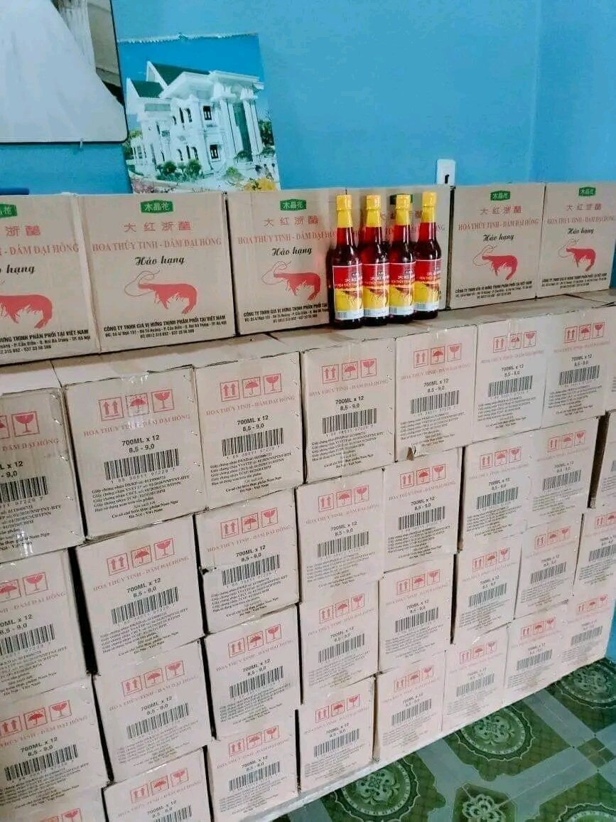 Giấm Hồng ( Giấm đỏ - Giấm Tôm ) 750ml