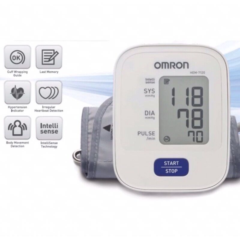 Máy đo huyết áp bắp tay Omron HEM 7120