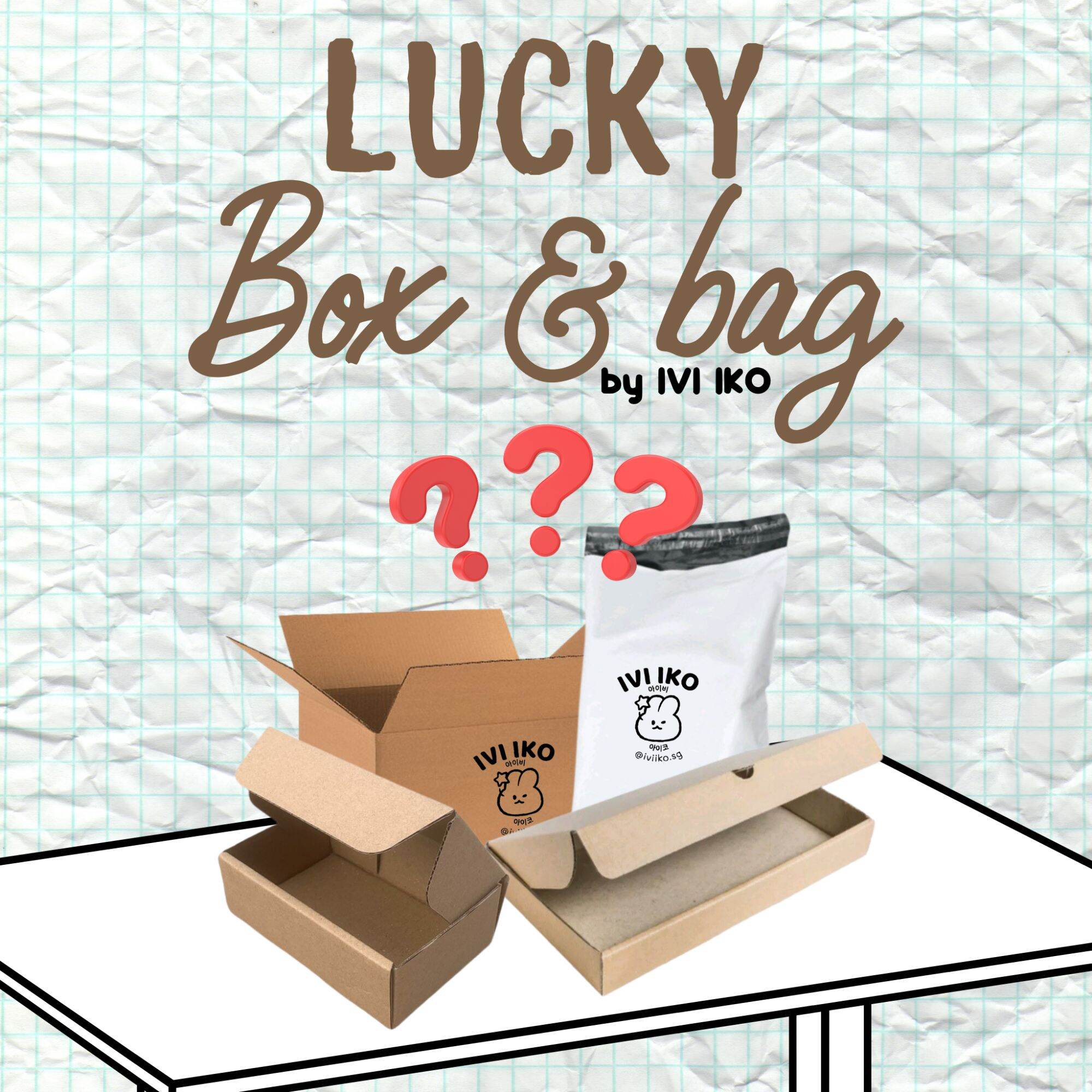 Hộp Quà May Mắn & Túi Quà May Mắn dành tặng người thân, bạn bè (đọc kĩ mô tả) Lucky Lucky | IVI IKO