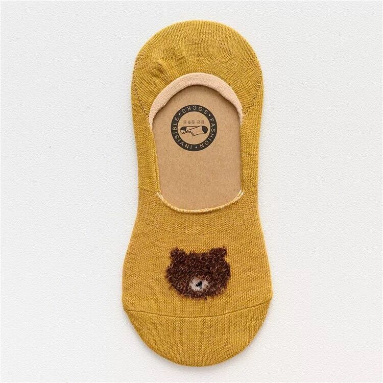 tất (vớ) lười icon gấu dành cho nữ