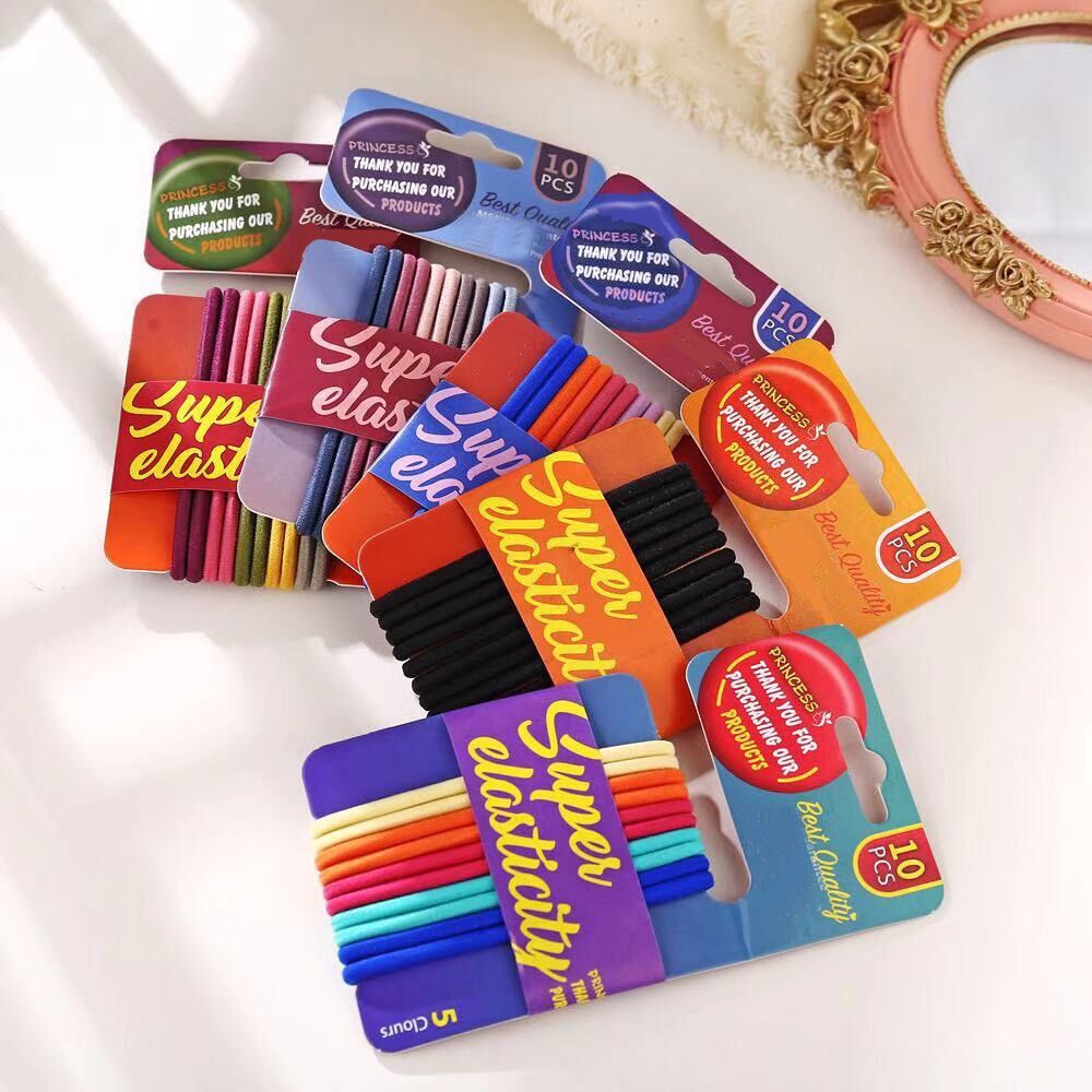 Set 10 dây thun màu sắc Super Elasticity