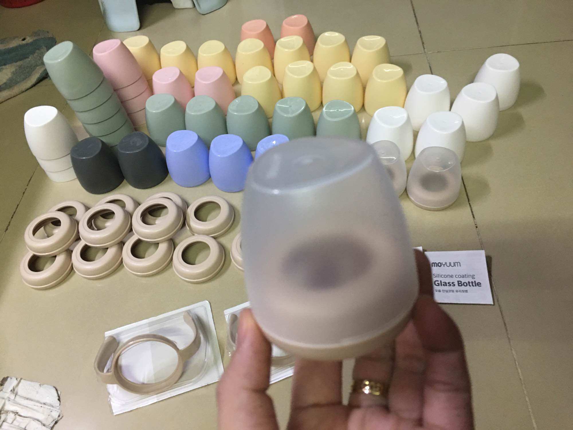 Cổ nắp bình sữa moyuum