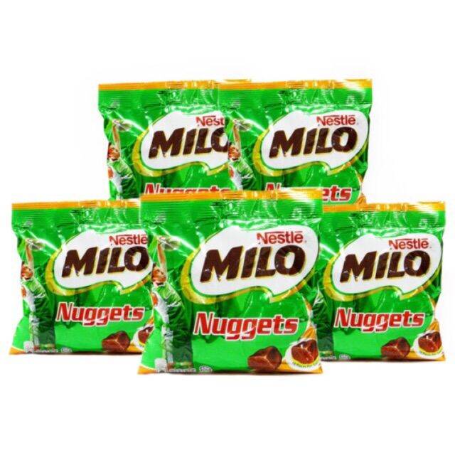 (COMBO 10 GÓI)_10 GÓI  MILO NUGGETS MALAYSIA 25GR