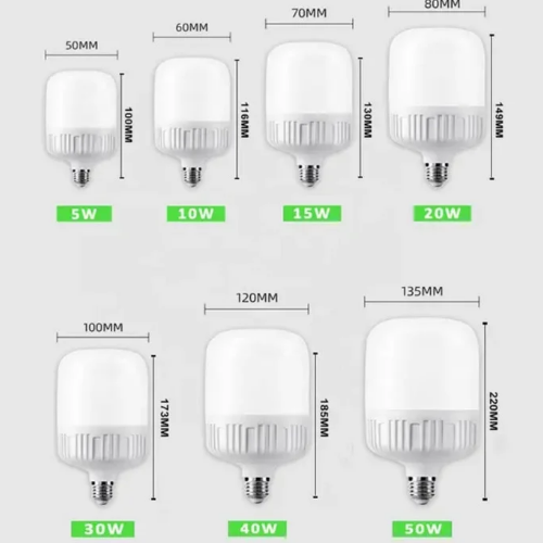 bóng đèn Led NaBai đuôi xoáy E27 20w