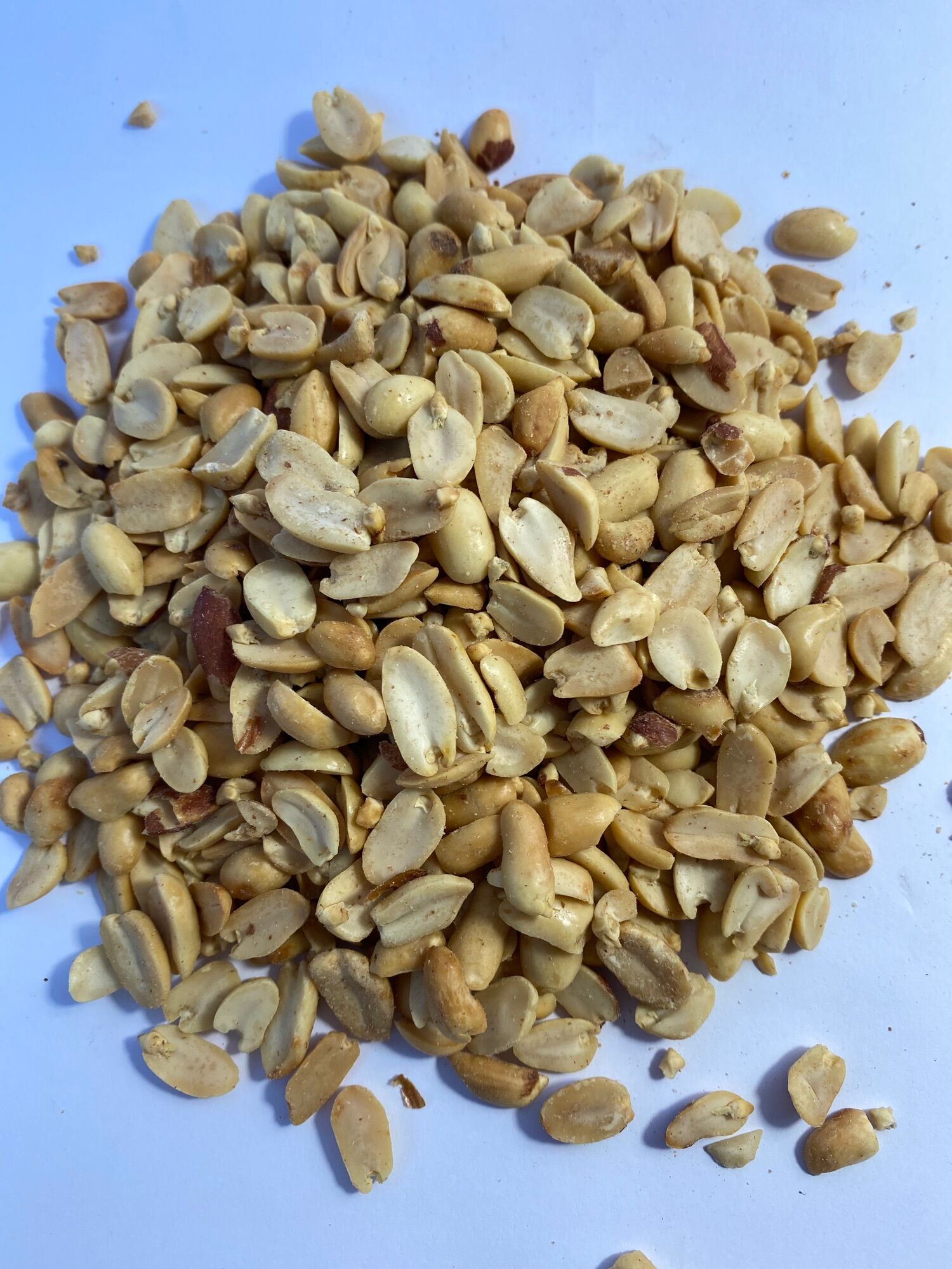 lạc rang, đậu phộng rang sẵn ( hàng bình định) khô giòn 1kg