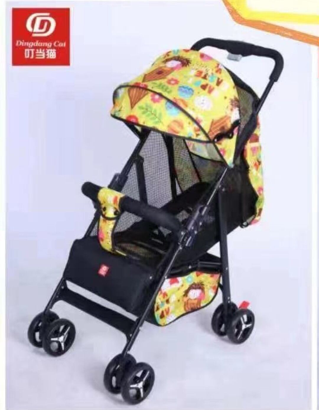 Xe đẩy 1 Chiều 3 tư thế lưới thoáng mát gấp gọn tiện lợi