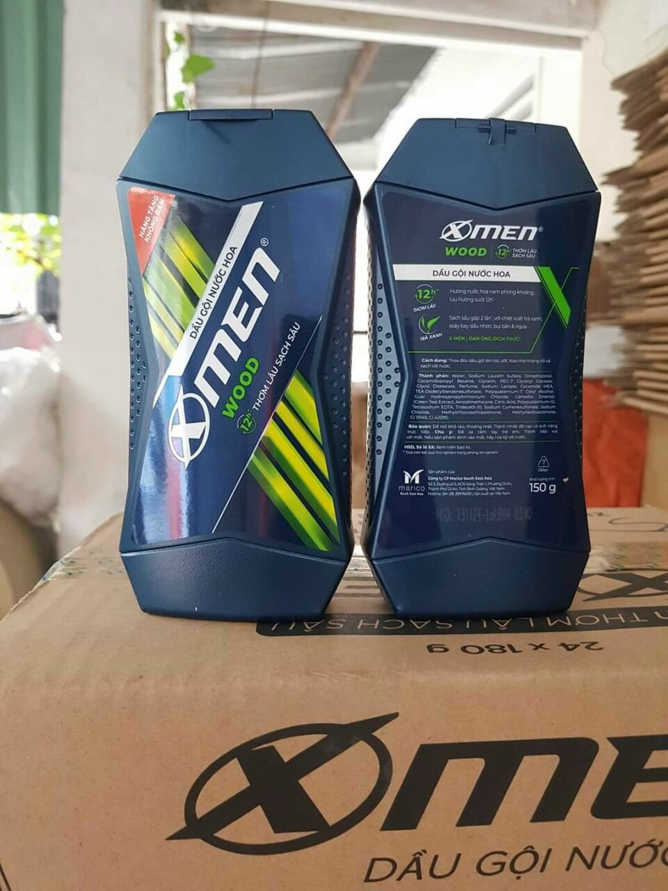 Dầu gội nước hoa xmen wood 150g
