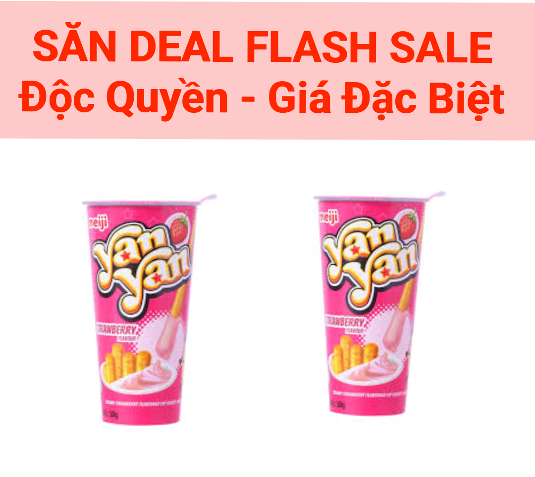 Bánh Yan Yan Strawberry 50g