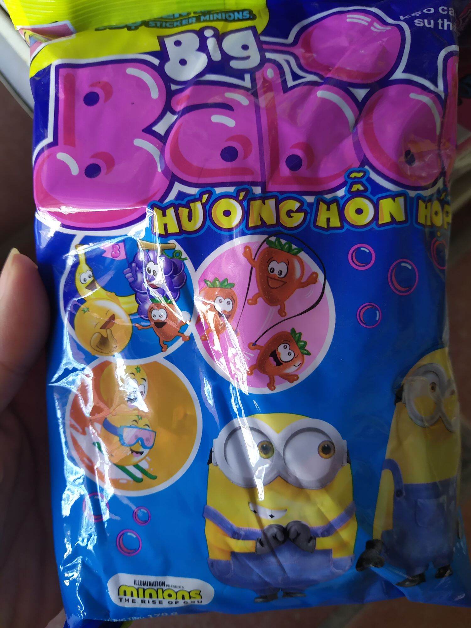 Kẹo Bigbabol hương hỗn hợp 170g