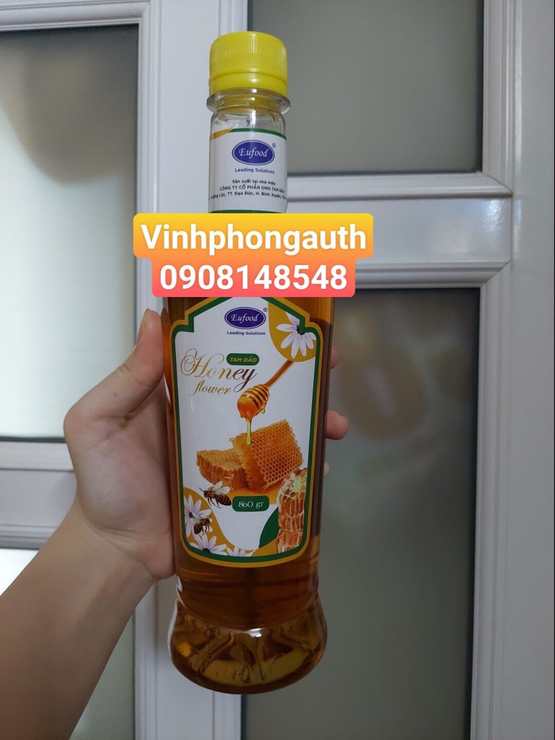 Mật ong tam đảo eufood 860gr