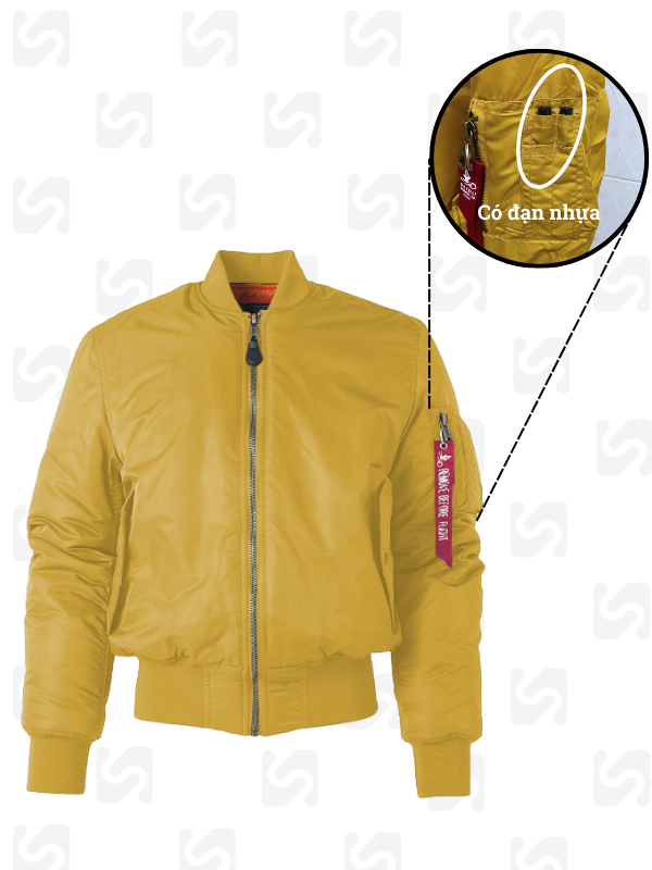 * Áo Ma1 - pilot kiểu dáng bomber