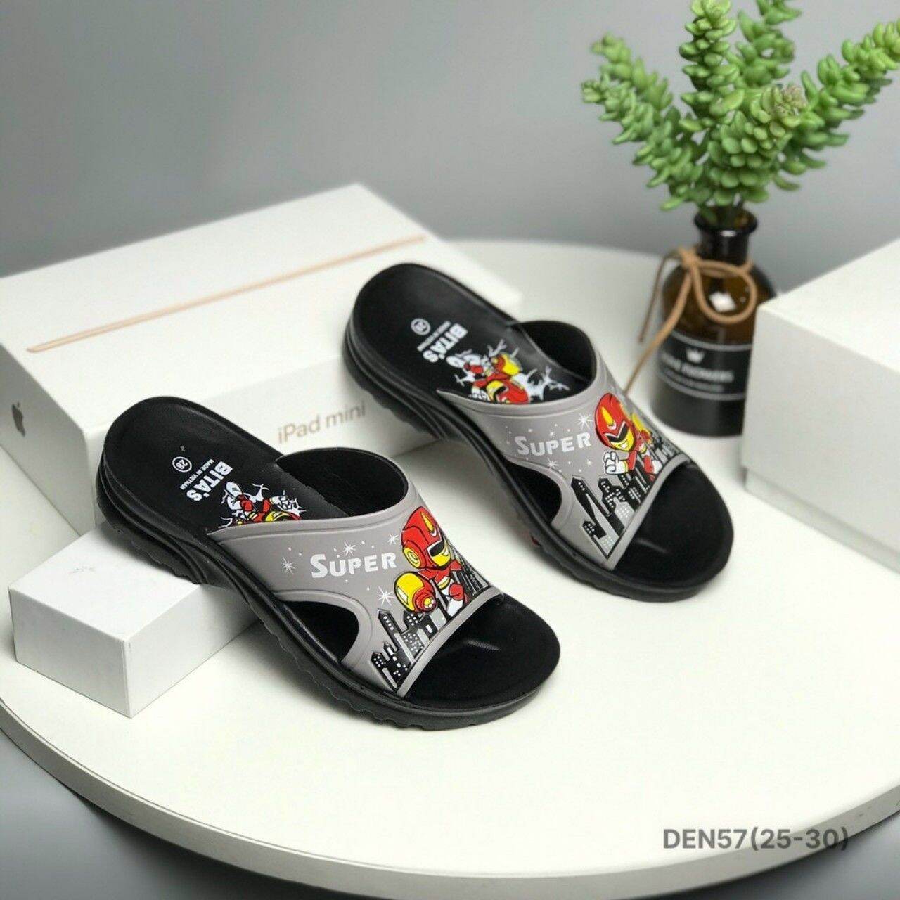 Dép lê Bitas bé trai (size 25-30)