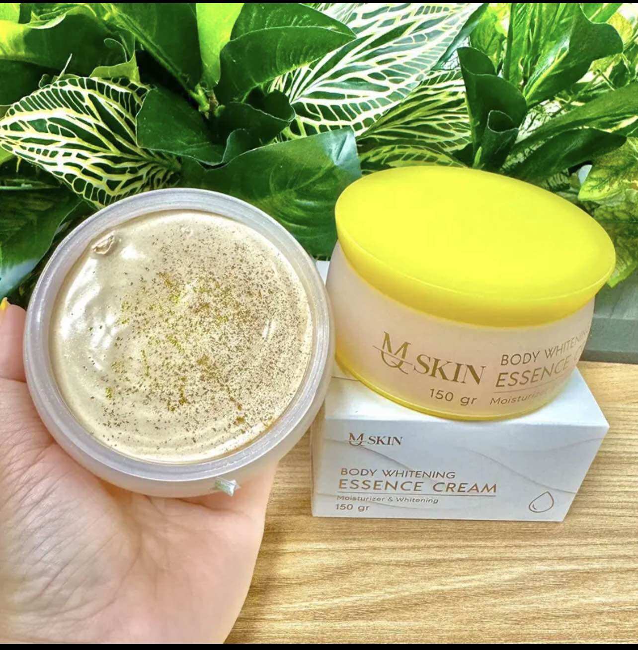 KEM BODY SÂM VÀNG MQSKIN KÈM (THẺ CÀO + KÍCH TRẮNG)