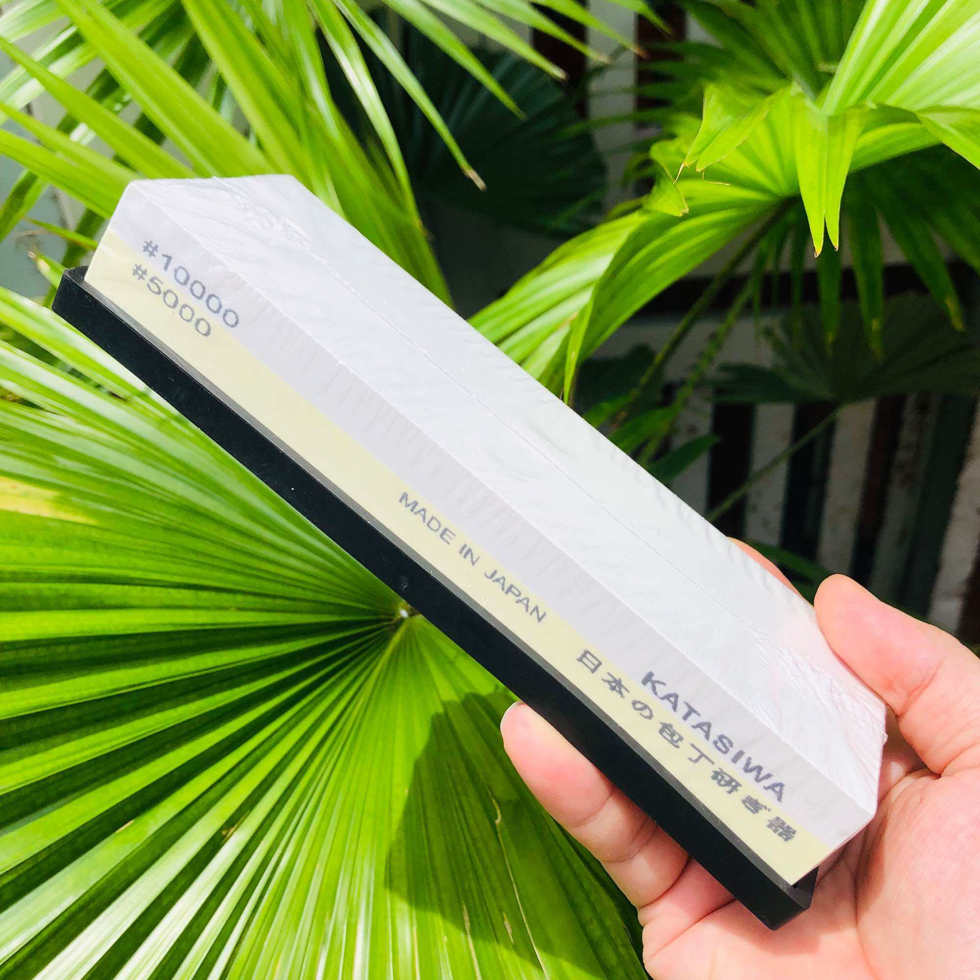 Đá mài dao Nhật hiệu katashiwa độ mịn 5000/10000 mài rất nhanh bén