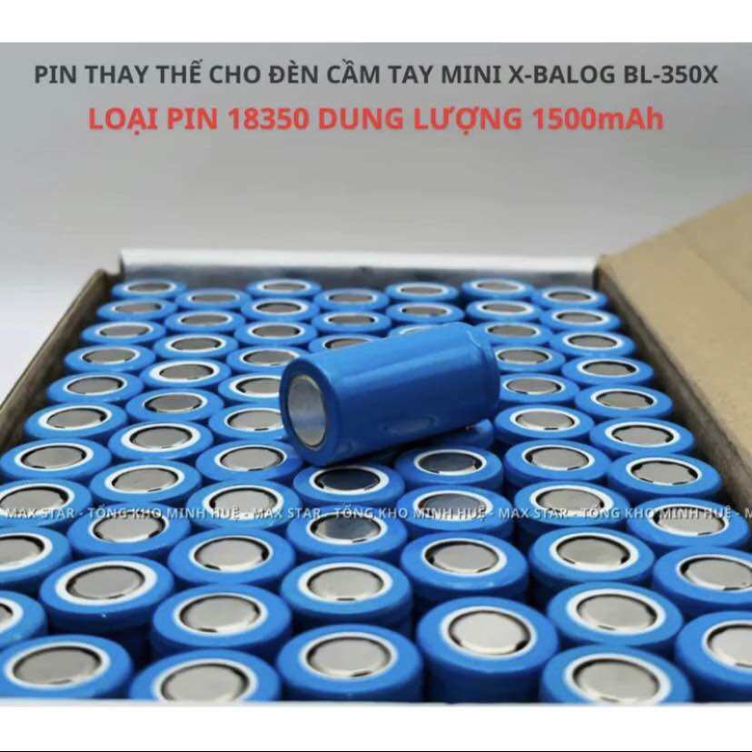 Pin thay thế cho đèn pin X balog BL-350X