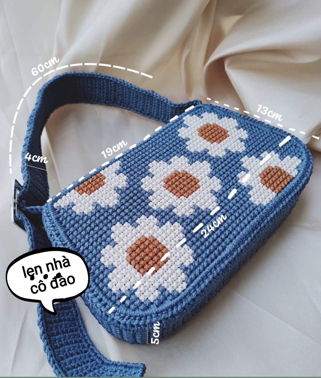 túi hoa handmade