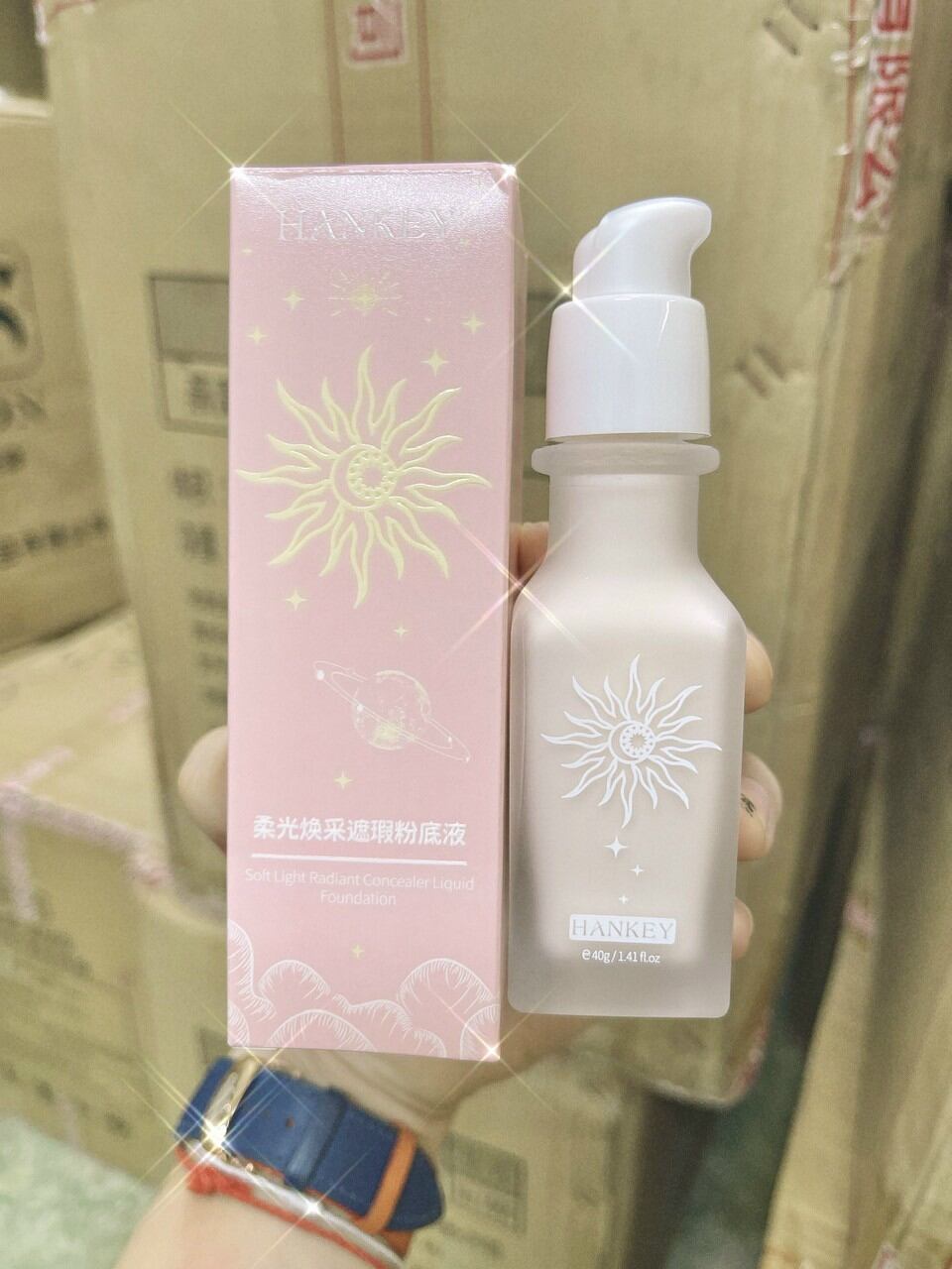 Kem nền makeup hankey