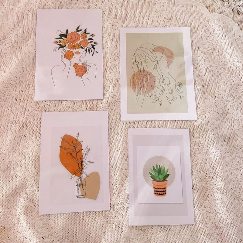 [DECOR] SET POSTCARD TRANG TRÍ SIÊU ĐẸP